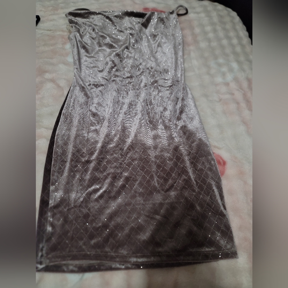 Blashe Purple Sparkly Dress